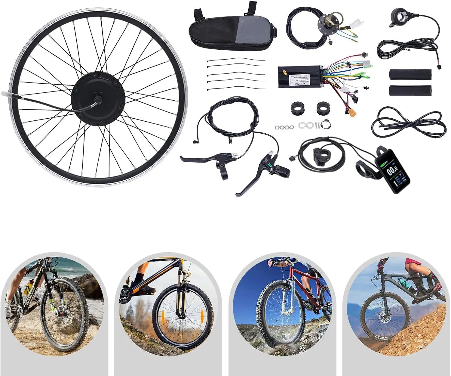 Bike-Kit und Zubehör für Elektrofahrräder