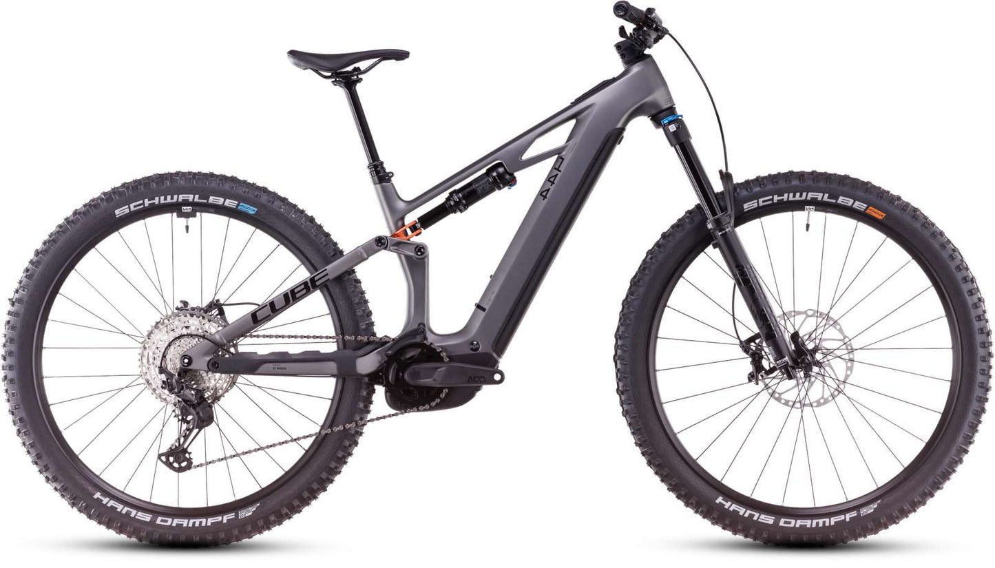 Cube Stereo Hybrid ONE44 HPC SLX 800 slabgrey´n´orange - VELOCONECT