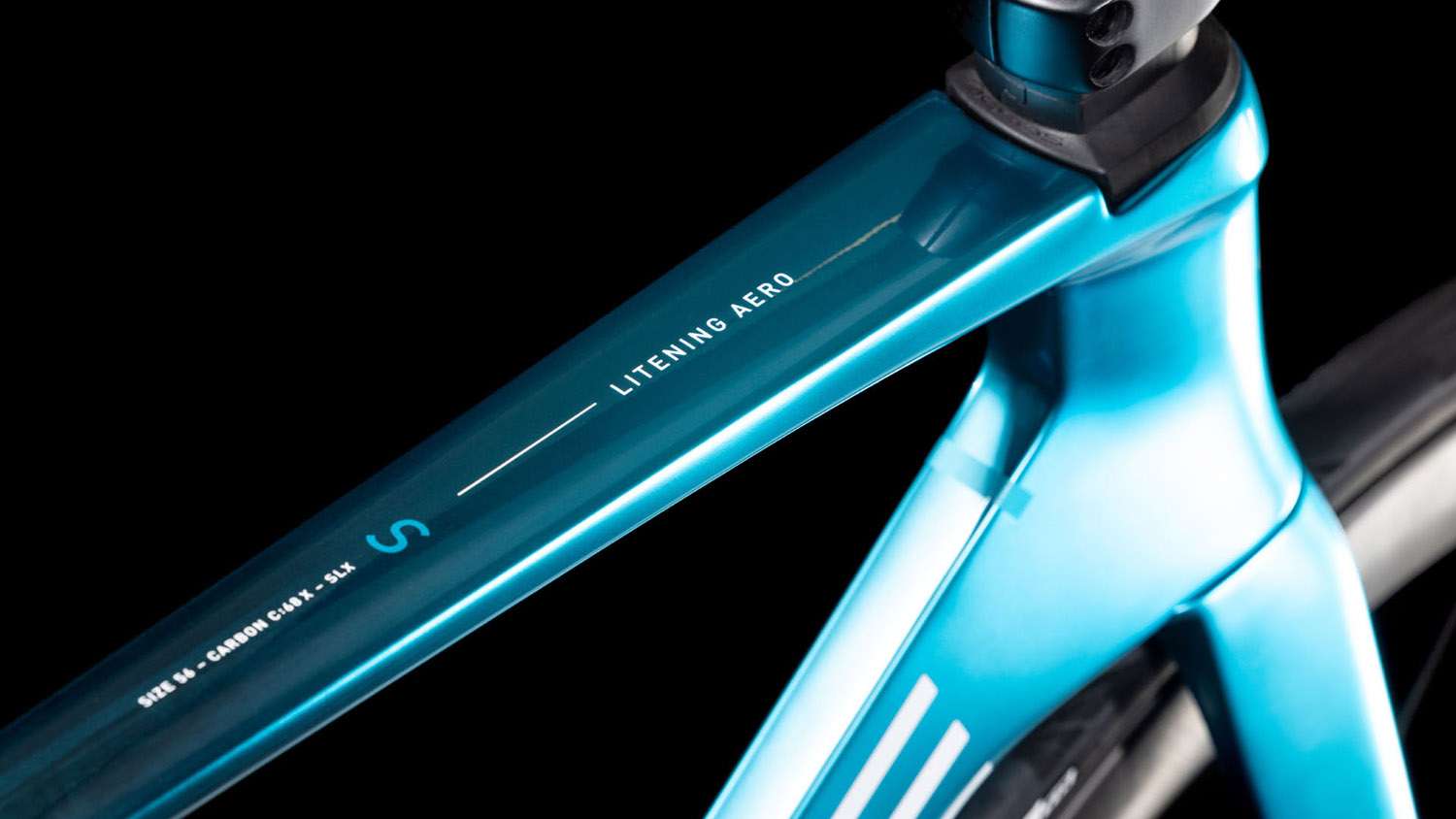 Cube Litening AERO C:68X SLX chromeblue´n´liquidblue Cube