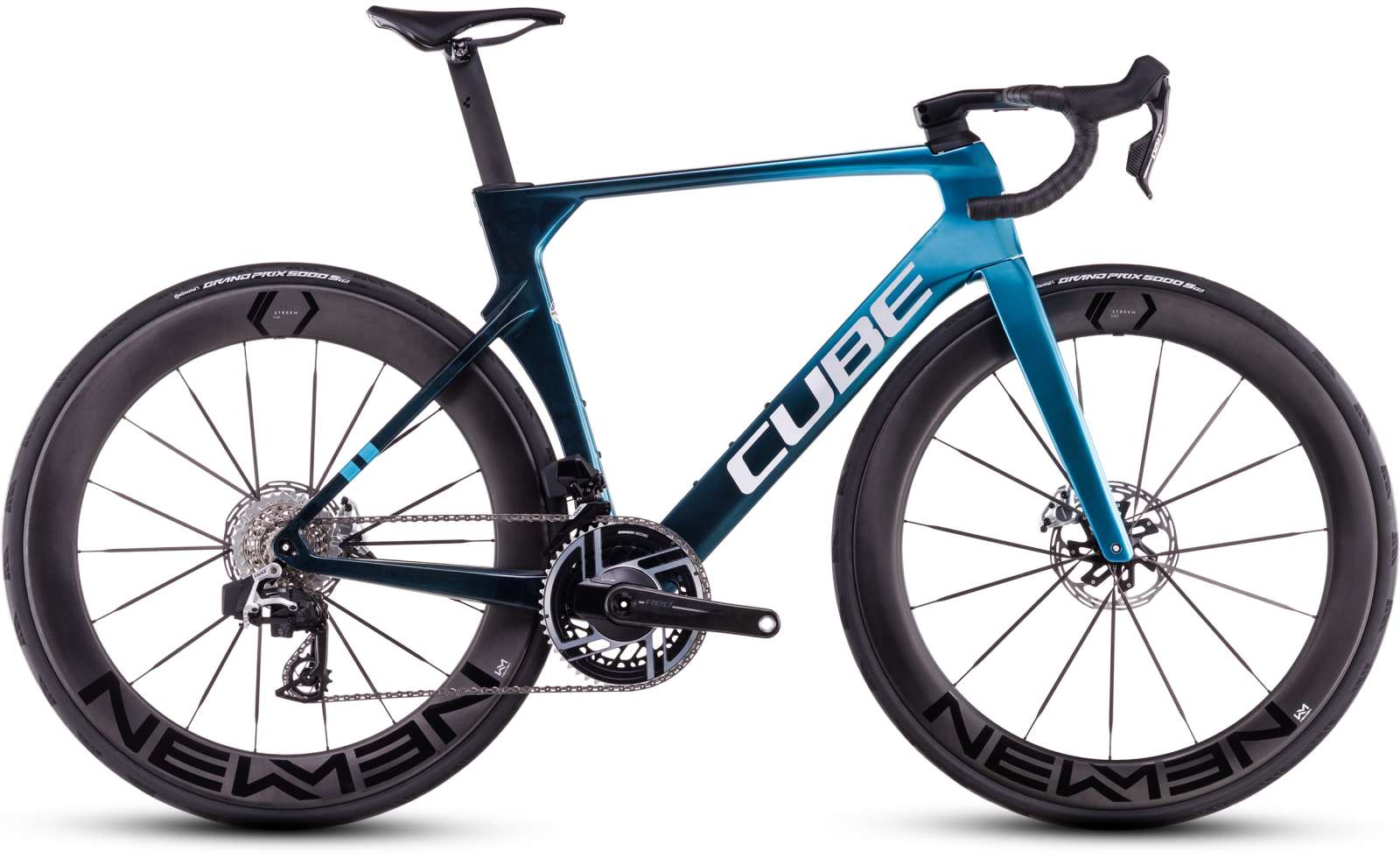 Cube Litening AERO C:68X SLX chromeblue´n´liquidblue Cube