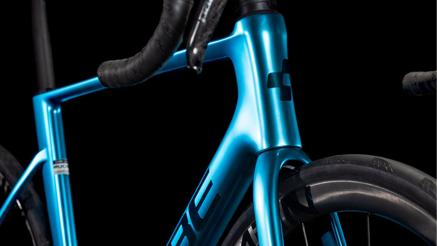 Cube Litening AIR C:68X SLX chromeblue´n´carbon Cube