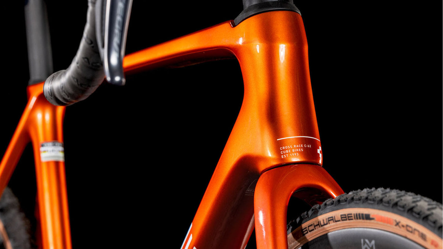 Cube Cross Race C:62 SLX electricorange´n´white - VELOCONECT