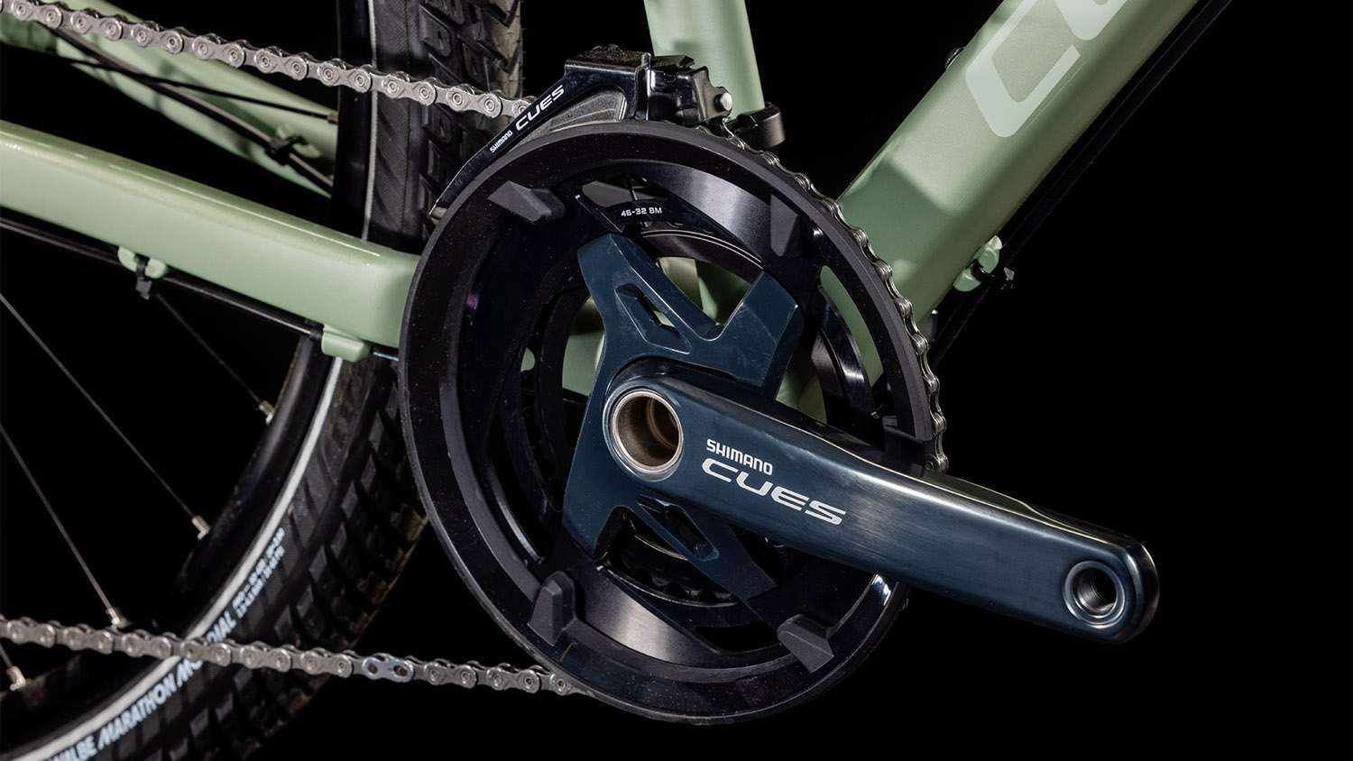 Cube Nature SLX Lady pistachio´n´palemint - VELOCONECT