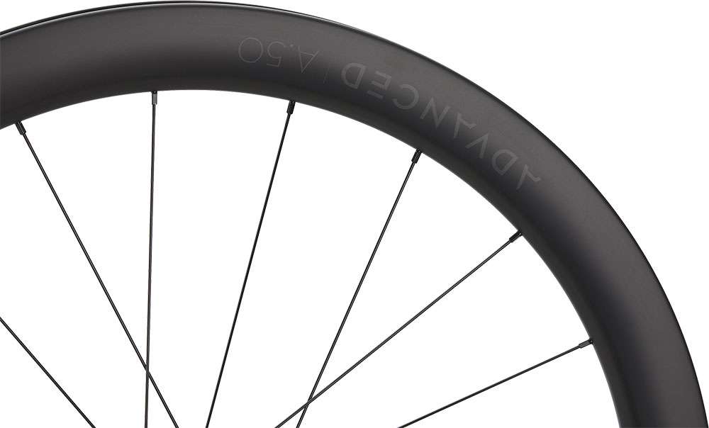 Newmen Advanced A.50 CL FADE R 28" Shimano Carbon Laufradsatz Newmen