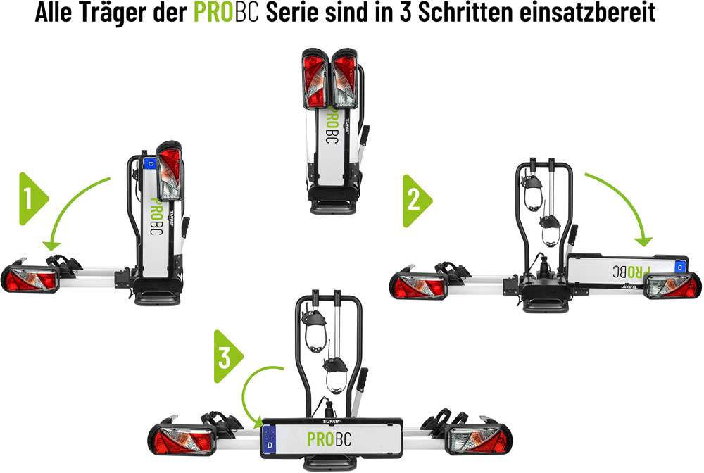 Eufab ProBC2 Fahrradträger Eufab