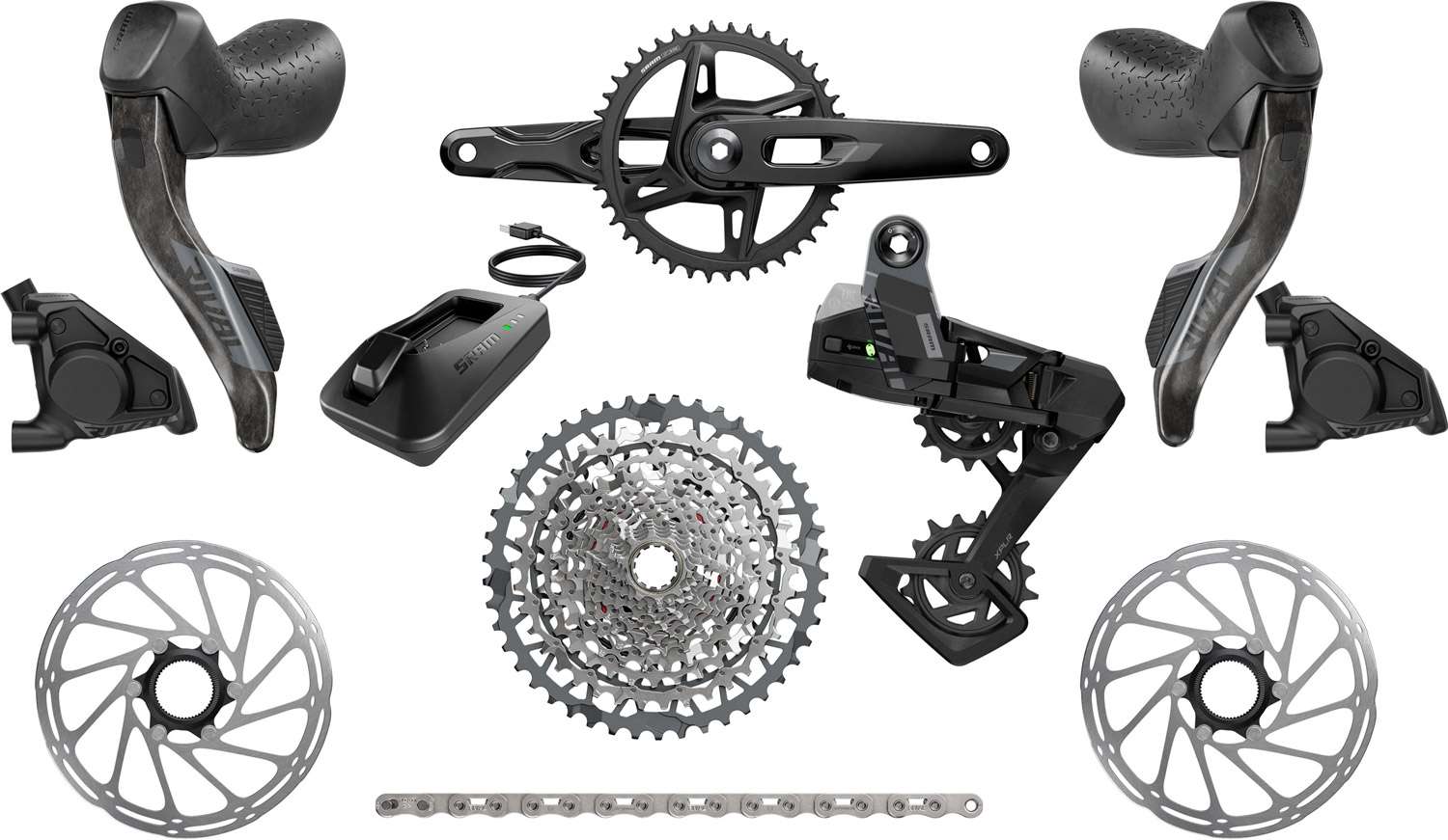 SRAM Rival E1 XPLR Wide AXS 13-fach Gruppe SRAM