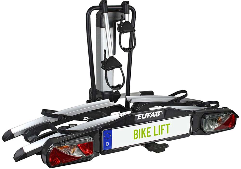 Eufab Bike Lift - elektrisch absenkbarer Fahrradträger Eufab