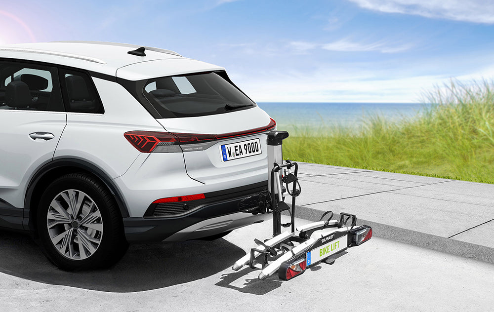 Eufab Bike Lift - elektrisch absenkbarer Fahrradträger Eufab