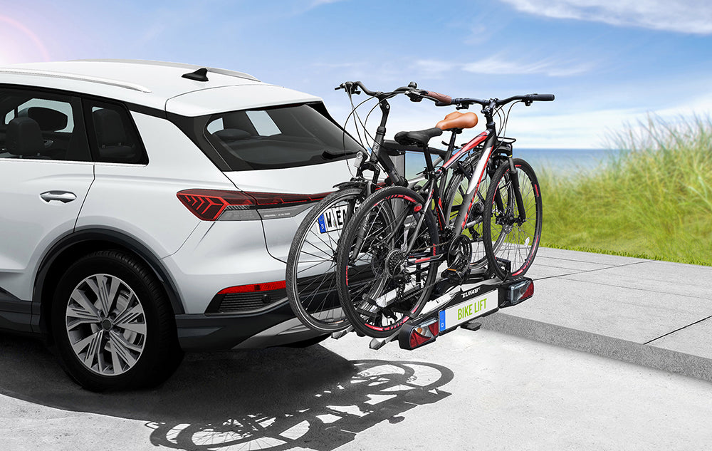 Eufab Bike Lift - elektrisch absenkbarer Fahrradträger Eufab